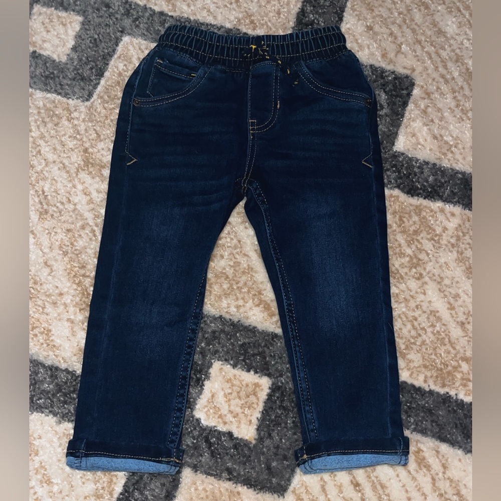 Cat & Jack boys 2t skinny jeans elastic waistband